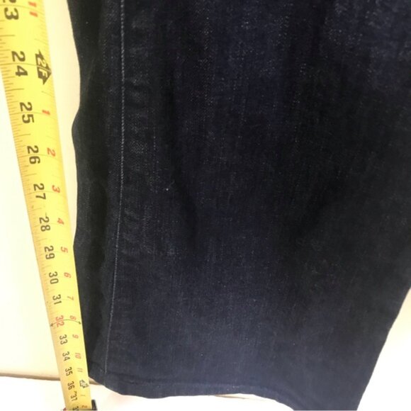 Joe's Jeans Rocker Flare Leg Stretch Dark Denim Wash Naomi Bootcut Pants Zip 29 - Picture 15 of 16